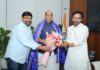 Kishan Reddy Meets Rajnath Singh Over Adilabad Airport Development Roadmap