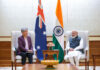 Australian Foreign Minister Penny Wong Meets PM Modi