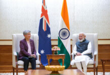 Australian Foreign Minister Penny Wong Meets PM Modi