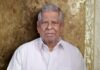 Former Kerala PWD Minister TU Kuruvila Dies at 89