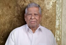 Former Kerala PWD Minister TU Kuruvila Dies at 89