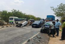 Two Elderly Women From Guntur Die In Nalgonda NH Road Accident