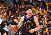 Lakers-Dodgers connection paid off with Austin Reaves’ oblique injury rehab