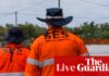 Australia news live: flash flooding hits Queensland roads; $57bn of Victoria infrastructure threatened by climate hazards