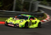 Manthey’s ‘Grello’ Porsche out of Nurburgring 24 Hours after early crash