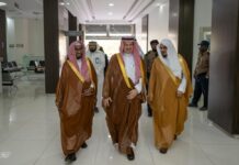 رئيس ديوان المظالم يتفقد مجمع محاكم الجوف ويباشر ملاحظات المستفيدين
