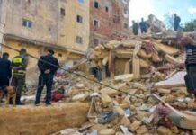 المغرب.. ارتفاع ضحايا انهيار مبنى سكني في فاس إلى 9 أشخاص