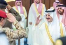 أمير الشرقية و نائبه يستقبلان المهنئين بعيد الأضحى المبارك