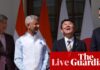 Australia politics live: Quad countries ink deal to build surveillance network and Fiji port to counter China