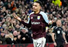 WATCH: Rogers gives Aston Villa lead over Liverpool