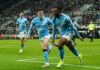 Manchester City condemn racist abuse aimed at Semenyo and Guehi as Everton fan arrested
