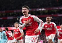 Arsenal 1-0 Burnley: Report as Gunners move to brink of Premier League title