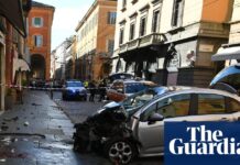 Seven people injured after man drives car into pedestrians in northern Italy