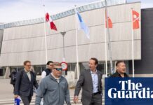 Protests at new US consulate after Trump envoy says time for US ‘to put its footprint back’ on Greenland
