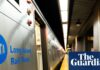 Shutdown of US’s largest commuter rail system enters second day amid strike