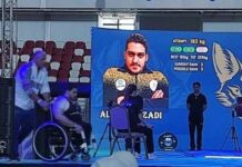 Iran’s Para powerlifter Izadi snatches gold at Oran 2026