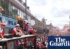 Sixteen people arrested and 75 rescued from height during Arsenal bus parade