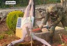 IDF soldier puts cigarette in Virgin Mary statue’s mouth