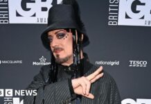 Boy George receives lifetime achievement honour at LGBT Awards