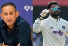 Ajit Agarkar breaks silence on Rishabh Pant losing India’s Test vice-captaincy for Afghanistan series