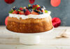Angel Food Cake with Whipped Cream & Berries