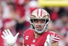 49ers star Nick Bosa reveals return target date from torn ACL: ‘I’m pretty far along’