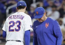 Carlos Mendoza: David Peterson knows he made defensive lapse in Mets’ previous loss