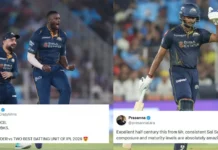 Fans go wild as Jason Holder’s 4-wicket haul and Sai Sudharsan’s resilient knock takes GT home against PBKS in IPL 2026