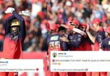 Fans go wild as Venkatesh Iyer’s blistering innings drives RCB into IPL 2026 playoffs with crucial win over PBKS
