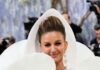 Natasha Poonawalla chose a sculpted orchid by Marc Quinn and a custom dress by Dolce & Gabbana for the Met Gala 2026