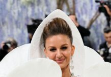 Natasha Poonawalla chose a sculpted orchid by Marc Quinn and a custom dress by Dolce & Gabbana for the Met Gala 2026