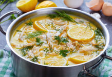 Greek Lemon Chicken Soup (Avgolemono-Inspired)