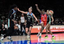 Leonie Fiebich makes defensive presence felt in her Liberty season debut