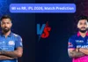 MI vs RR, IPL 2026, Match Prediction: Who will win today’s game between Mumbai Indians and Rajasthan Royals?
