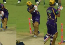 WATCH: Mohammed Siraj cleans up Ajinkya Rahane with a beauty in KKR vs GT IPL 2026 clash