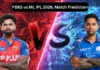 PBKS vs MI, IPL 2026, Match Prediction: Who will win today’s game between Punjab Kings and Mumbai Indians?