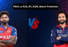 PBKS vs RCB, IPL 2026, Match Prediction: Who will win today’s game between Punjab Kings and Royal Challengers Bengaluru?
