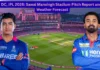 RR vs DC, IPL 2026: Sawai Mansingh Stadium Pitch Report and Jaipur Weather Forecast