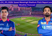 RR vs DC, IPL 2026: Sawai Mansingh Stadium Pitch Report and Jaipur Weather Forecast