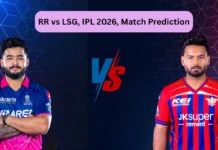 RR vs LSG, IPL 2026, Match Prediction: Who will win today’s game between Rajasthan Royals and Lucknow Super Giants?