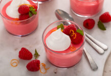 Raspberry Yogurt Mousse