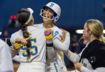 UCLA softball belts three homers to blow past Central Florida in Super Regional