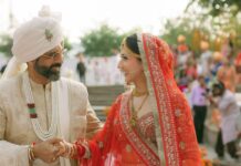 This wedding in Rajasthan began at a 235-year-old fort and ended at a girls’ school