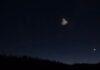 Wild cone-shaped UFOs light up Canada skies, sparking panic as experts reveal the source