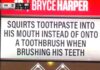 Padres troll Bryce Harper for viral video