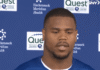 Giants’ Abdul Carter explains his response to Jaxon Dart’s Trump introduction: ‘What I stand on’