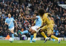WATCH: Sublime Foden backheel sets up Semenyo to open scoring for Manchester City vs Crystal Palace