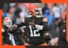 Cleveland Browns bust out 2026 schedule. See Shedeur Sanders at home