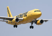Spirit Airlines Resumes Business After CEO Finds Nickel On Ground