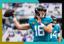 The Jacksonville Jaguars shared their 2026 schedule. See Trevor Lawrence